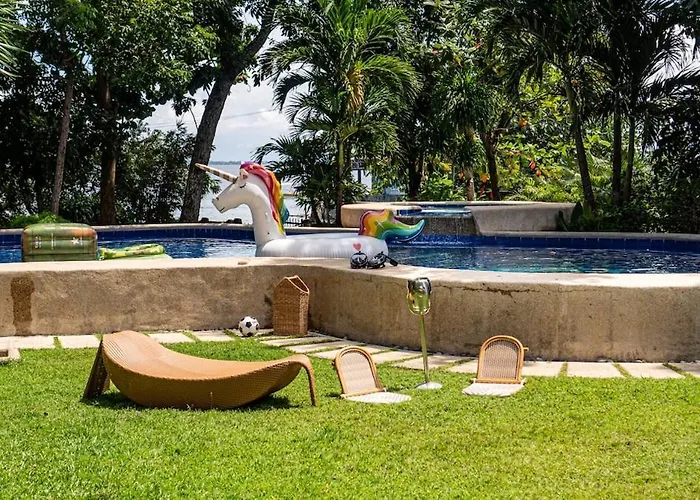 Private In Anza Mactan With Ocean View ヴィラ *